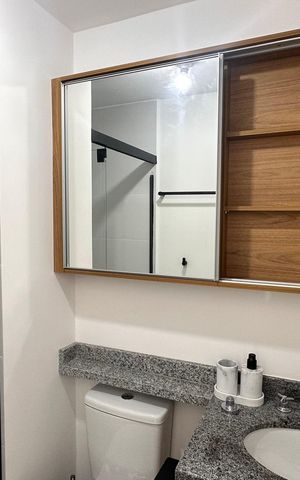 Studio para alugar com 23m², 1 quarto e sem vaga