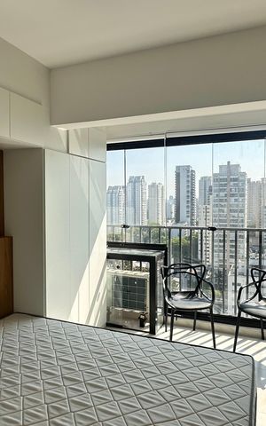 Studio para alugar com 23m², 1 quarto e sem vaga