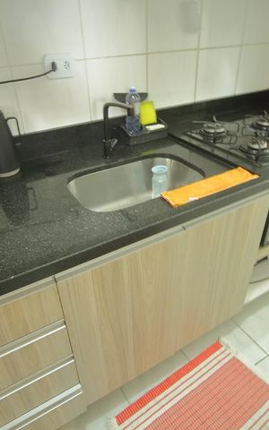 Apartamento à venda com 48m², 2 quartos e 1 vagaCozinha 