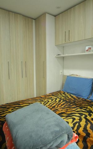 Apartamento à venda com 48m², 2 quartos e 1 vagaQuarto 1 