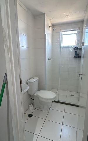 Apartamento à venda com 52m², 2 quartos e 1 vaga Apartamento à venda com 52m², 2 quartos e 1 vagaBanheiro 1