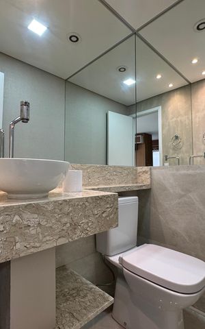 Apartamento à venda com 96m², 3 quartos e 2 vagas Apartamento à venda com 96m², 3 quartos e 2 vagasLavabo