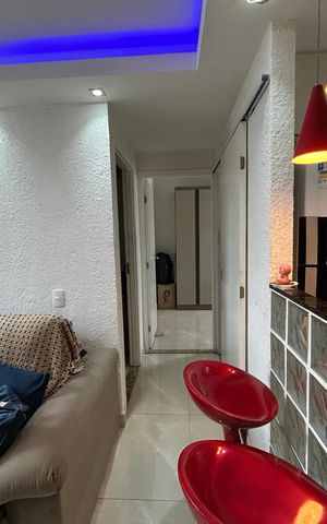 Apartamento à venda com 45m², 2 quartos e 1 vagaCorredor