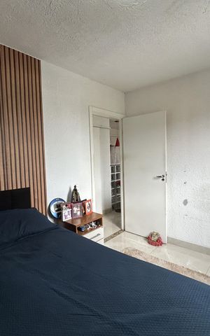 Apartamento à venda com 45m², 2 quartos e 1 vagaQuarto 1
