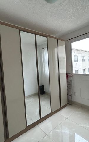 Apartamento à venda com 45m², 2 quartos e 1 vagaQuarto 2