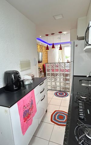 Apartamento à venda com 45m², 2 quartos e 1 vagaCozinha