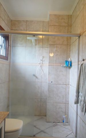 Casa de condomínio à venda com 112m², 3 quartos e 1 vagaBanheiro da Suíte