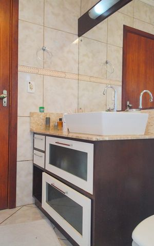 Casa de condomínio à venda com 112m², 3 quartos e 1 vagaBanheiro da Suíte