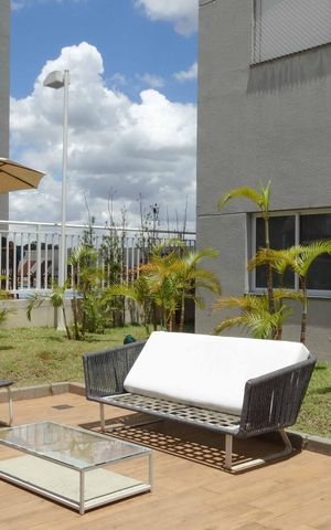 Apartamento para alugar com 48m², 2 quartos e 1 vaga