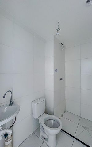 Studio para alugar com 37m², 1 quarto e sem vagaBanheiro