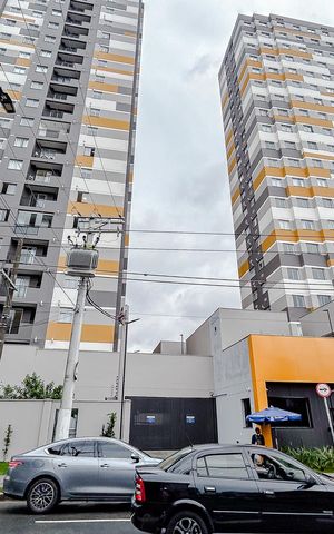 Studio para alugar com 37m², 1 quarto e sem vagaFachada e portaria