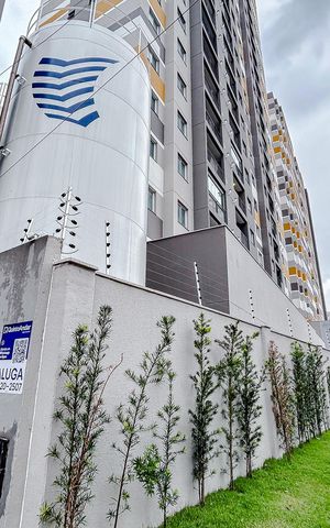 Studio para alugar com 37m², 1 quarto e sem vagaFachada com Plaquinha
