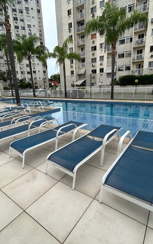 Apartamento à venda com 60m², 3 quartos e 1 vagaÁrea comum - Piscina