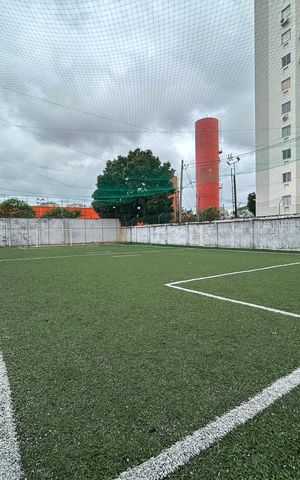 Apartamento à venda com 60m², 3 quartos e 1 vagaCampo de futebol