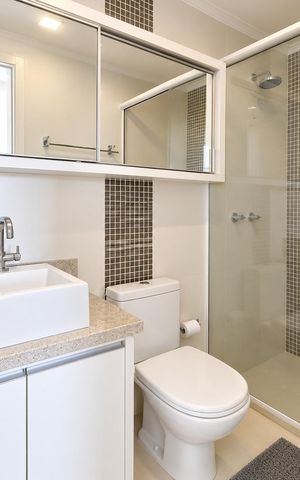 Apartamento para alugar com 62m², 3 quartos e 1 vaga Apartamento para alugar com 62m², 3 quartos e 1 vagaBanheiro social 2