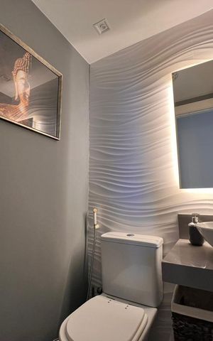Apartamento à venda com 120m², 4 quartos e 2 vagas Apartamento à venda com 120m², 4 quartos e 2 vagasBanheiro 3