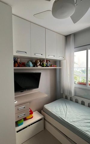 Apartamento à venda com 120m², 4 quartos e 2 vagas Apartamento à venda com 120m², 4 quartos e 2 vagasQuarto 2