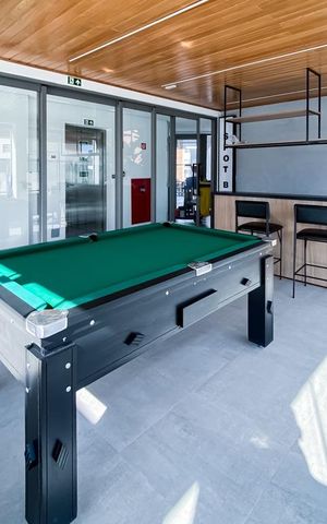 Studio para alugar com 30m², 1 quarto e sem vaga Studio para alugar com 30m², 1 quarto e sem vagaSalão de jogos
