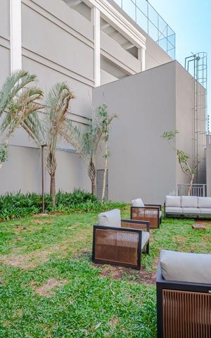 Studio à venda com 26m², 1 quarto e sem vaga