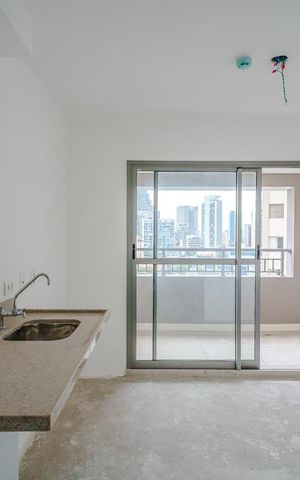 Studio à venda com 26m², 1 quarto e sem vaga Studio à venda com 26m², 1 quarto e sem vagaCozinha