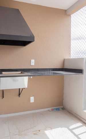 Apartamento para alugar com 65m², 2 quartos e 1 vagaChurrasqueira