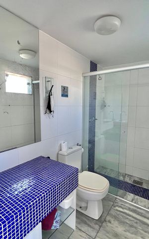Casa à venda com 200m², 4 quartos e 3 vagas Casa à venda com 200m², 4 quartos e 3 vagasBanheiro Social 3