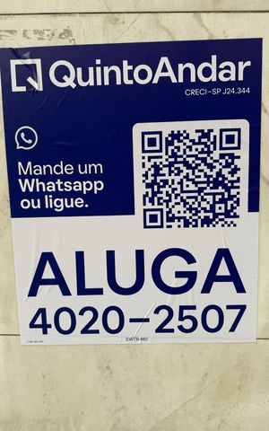 Apartamento para alugar com 61m², 1 quarto e sem vaga