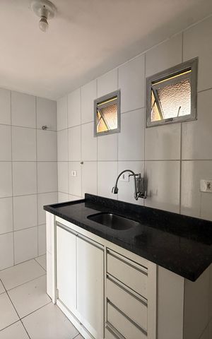 Apartamento para alugar com 61m², 1 quarto e sem vaga