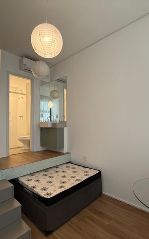 Studio para alugar com 24m², 1 quarto e sem vaga