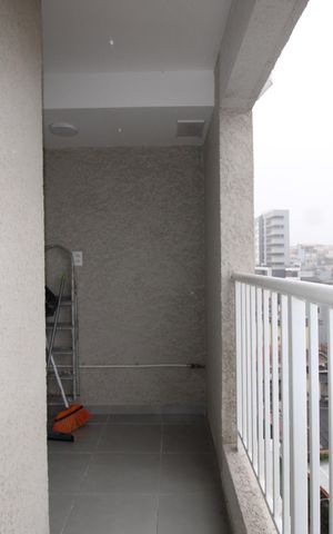 Apartamento para alugar com 42m², 2 quartos e 1 vagaVaranda