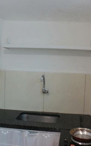 Studio para alugar com 28m², 1 quarto e sem vaga Studio para alugar com 28m², 1 quarto e sem vagaCozinha