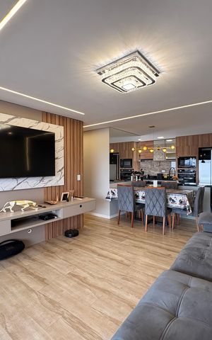 Apartamento à venda com 84m², 2 quartos e 2 vagas Apartamento à venda com 84m², 2 quartos e 2 vagasSala