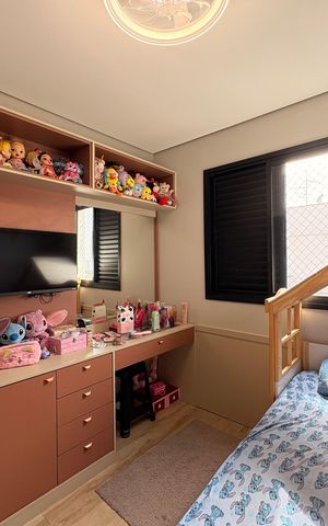 Apartamento à venda com 84m², 2 quartos e 2 vagas Apartamento à venda com 84m², 2 quartos e 2 vagasQuarto 1