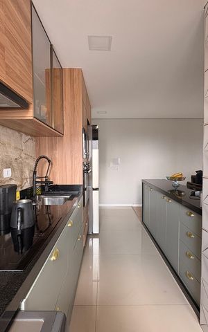 Apartamento à venda com 84m², 2 quartos e 2 vagas Apartamento à venda com 84m², 2 quartos e 2 vagasCozinha