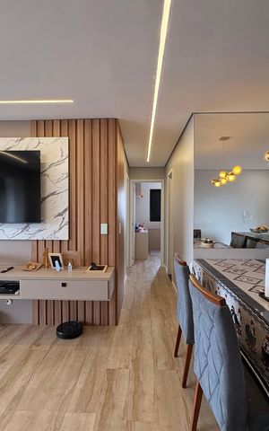 Apartamento à venda com 84m², 2 quartos e 2 vagas Apartamento à venda com 84m², 2 quartos e 2 vagasSala