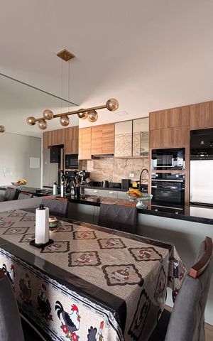 Apartamento à venda com 84m², 2 quartos e 2 vagas Apartamento à venda com 84m², 2 quartos e 2 vagasCozinha