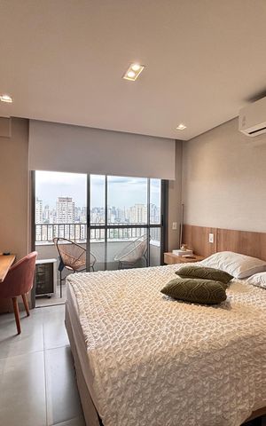 Studio para alugar com 28m², 1 quarto e sem vaga Studio para alugar com 28m², 1 quarto e sem vagaStudio