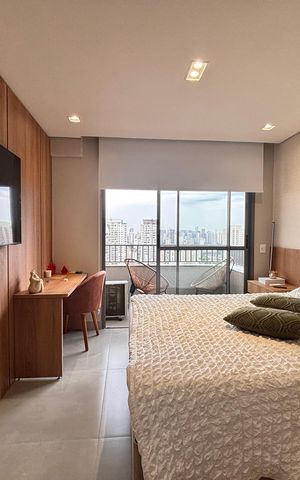 Studio para alugar com 28m², 1 quarto e sem vaga Studio para alugar com 28m², 1 quarto e sem vagaStudio