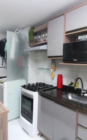 Apartamento à venda com 44m², 2 quartos e 1 vagaCozinha