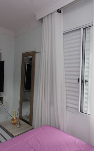 Apartamento à venda com 44m², 2 quartos e 1 vagaQuarto 1