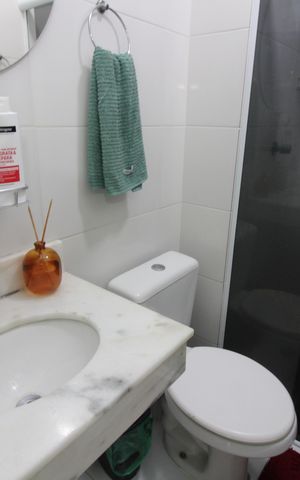 Apartamento à venda com 44m², 2 quartos e 1 vagaBanheiro