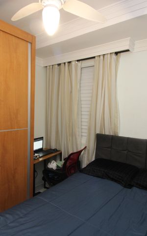 Apartamento à venda com 44m², 2 quartos e 1 vagaQuarto 2