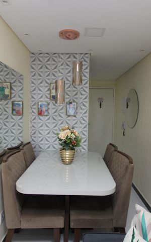 Apartamento à venda com 44m², 2 quartos e 1 vagaSala