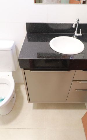 Apartamento para alugar com 40m², 1 quarto e 1 vagaBanheiro suite 