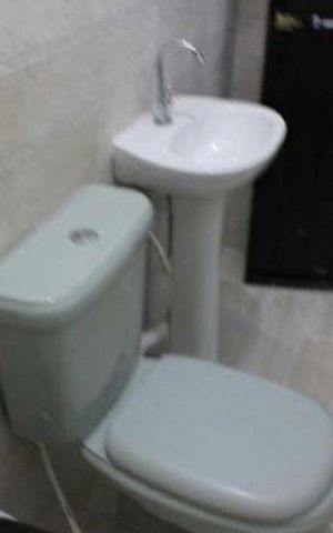 Studio para alugar com 27m², 1 quarto e sem vaga Studio para alugar com 27m², 1 quarto e sem vagaBanheiro
