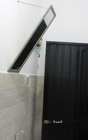 Studio para alugar com 27m², 1 quarto e sem vaga Studio para alugar com 27m², 1 quarto e sem vagaBanheiro