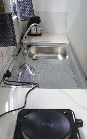 Studio para alugar com 27m², 1 quarto e sem vaga Studio para alugar com 27m², 1 quarto e sem vagaCozinha