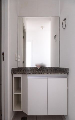 Apartamento para alugar com 56m², 2 quartos e 1 vagaBanheiro Social