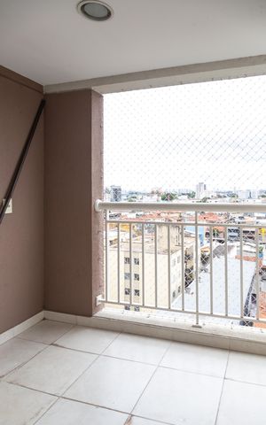 Apartamento para alugar com 56m², 2 quartos e 1 vagaVaranda
