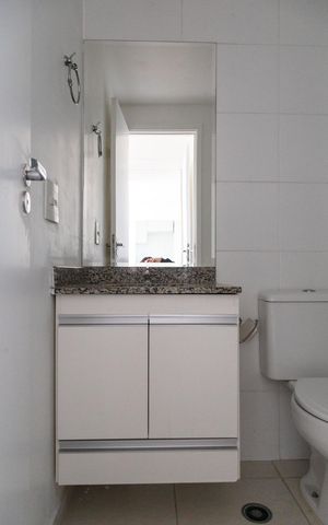 Apartamento para alugar com 56m², 2 quartos e 1 vagaBanheiro do Quarto 2